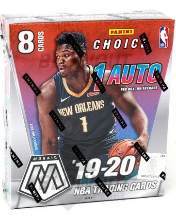 2019/20 Panini Mosaic Choice Basketball Box