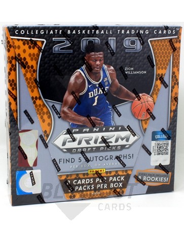 2019/20 Panini Prizm Collegiate Draft Picks Basketball Hobby Box
