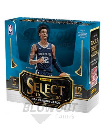 2019/20 Panini Select Basketball Premium 1st Off The Line Hobby Box