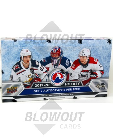 2019/20 Upper Deck AHL Hockey Hobby Box
