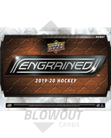 2019/20 Upper Deck Engrained Hockey Hobby Box