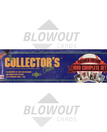 1989 Upper Deck Baseball Complete Factory Set