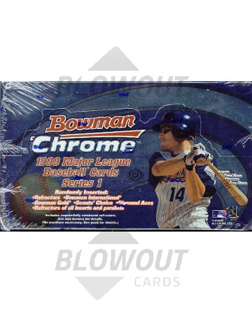 1999 Bowman Chrome Series 1 Baseball Hobby Box