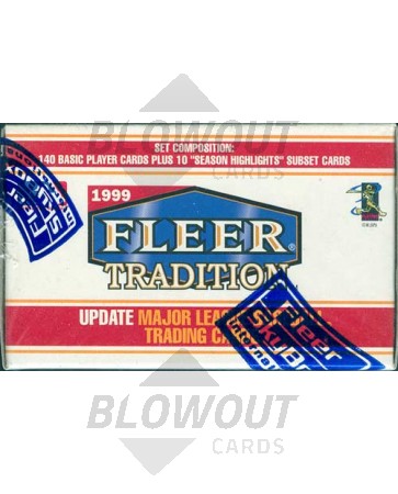 1999 Fleer Tradition Update Baseball Factory Set
