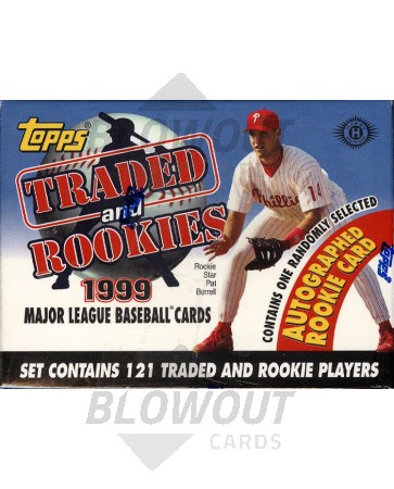 1999 Topps Traded & Rookies Baseball Factory Set - 30 Box Case