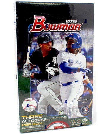 2019 Bowman Baseball Jumbo HTA 8 Box Case