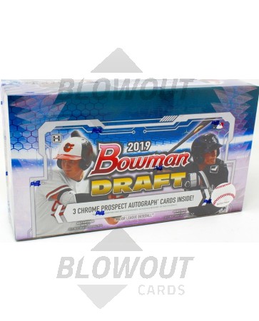 2019 Bowman Draft Baseball Jumbo 8 Box Case