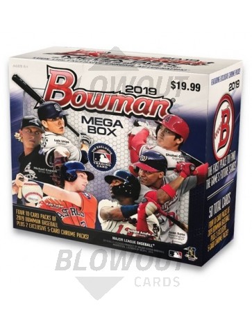 2019 Bowman Mega Box Baseball
