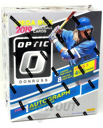 2019 Panini Donruss Optic Baseball Mega Box