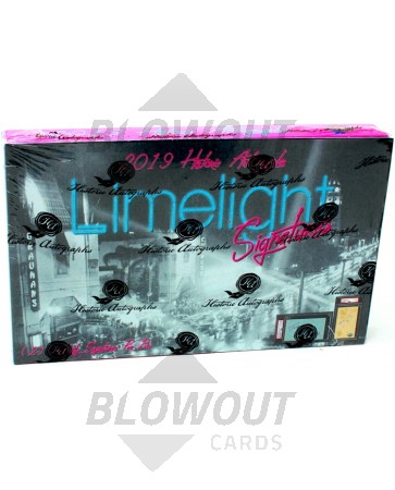 2019 Historic Autographs Limelight Signatures Box