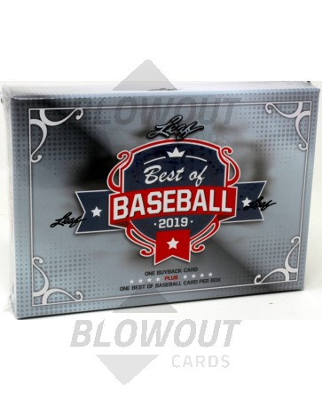 2019 Leaf Best of Baseball Box