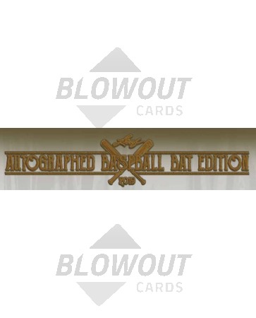 2019 Leaf Autographed Baseball Bat Edition