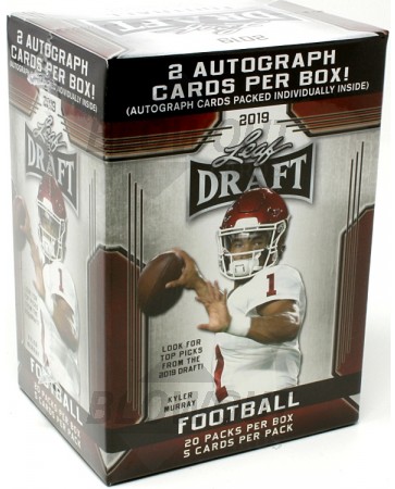 2019 Leaf Draft Football Blaster Box