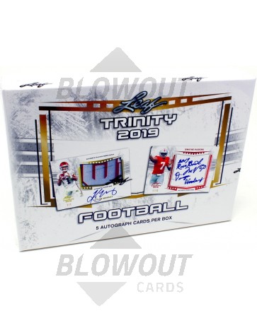 2019 Leaf Trinity Football Hobby