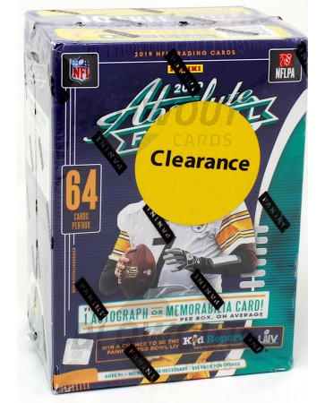 2019 Panini Absolute Football Blaster Box