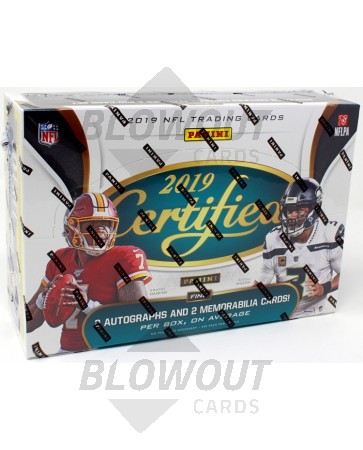 2019 Panini Certified Football Hobby
