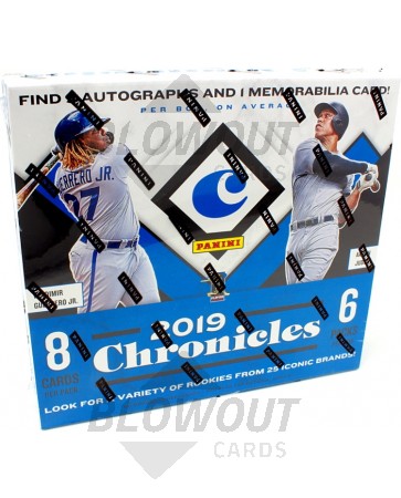2019 Panini Chronicles Baseball Hobby