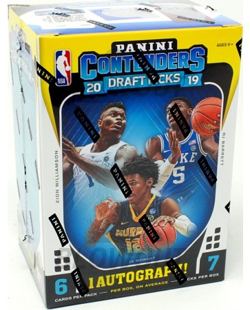 2019/20 Panini Contenders Draft Basketball Blaster Box