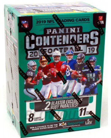 2019 Panini Contenders Football Fanatics Blaster Box