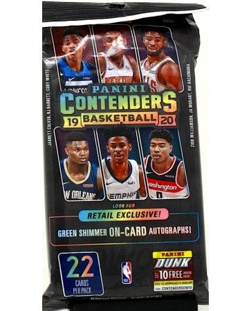 2019/20 Panini Contenders Basketball Fat Pack
