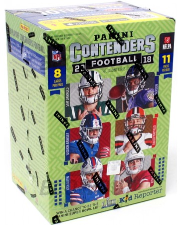 2018 Panini Contenders Football 88ct Blaster