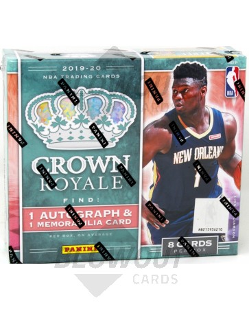 2019/20 Panini Crown Royale Basketball Hobby Box