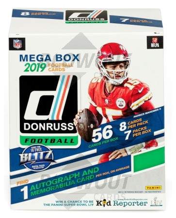 2019 Panini Donruss Football Mega Box