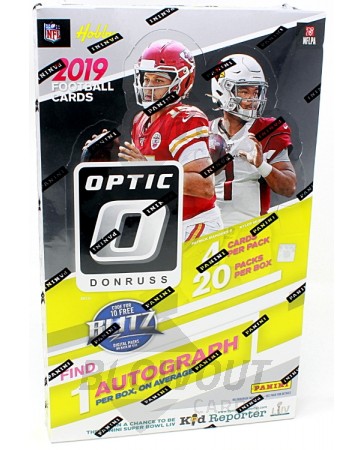 2019 Panini Donruss Optic Football Hobby Box