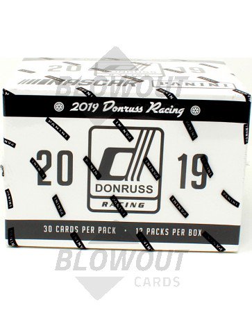 2019 Panini Donruss Racing Fat Pack Box
