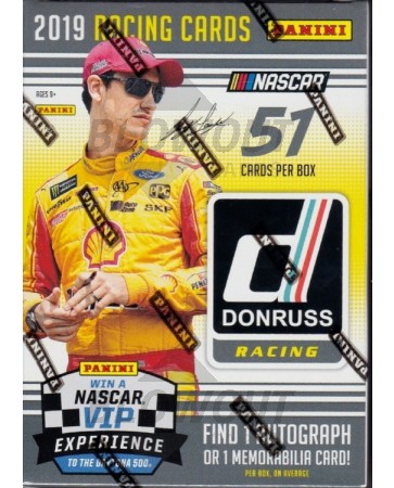 2019 Panini Donruss Racing Blaster Box