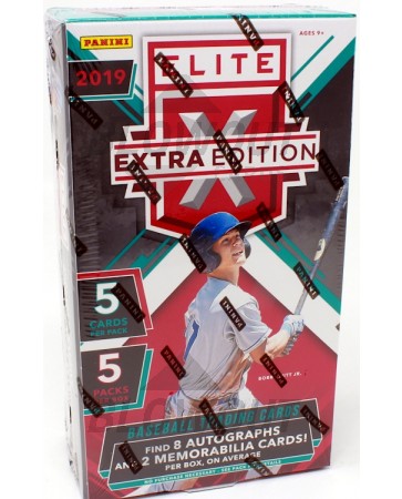 2019 Panini Elite Extra Edition Baseball Hobby Box