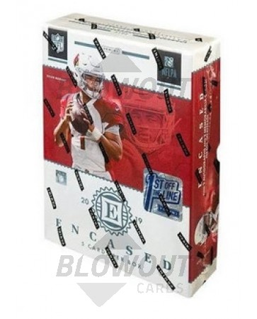 2019 Panini Encased Football 1st Off The Line Hobby Box