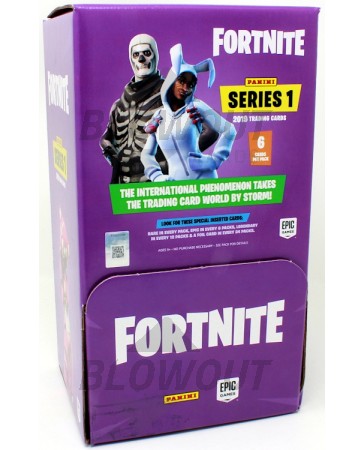 2019 Panini Fortnite Series 1 Trading Cards Gravity Feed Box