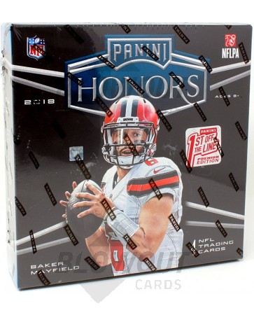 2018 Panini Honors Football 1st Off The Line