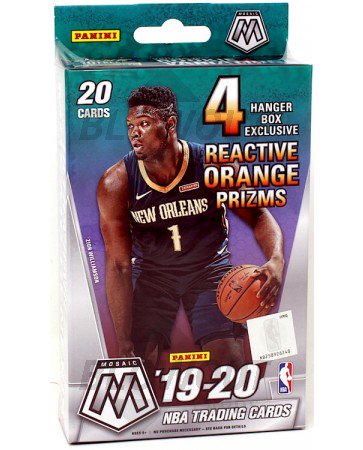 2019/20 Panini Mosaic Basketball Hanger Pack Box