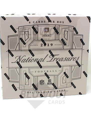 2019 Panini National Treasures Football Hobby Box