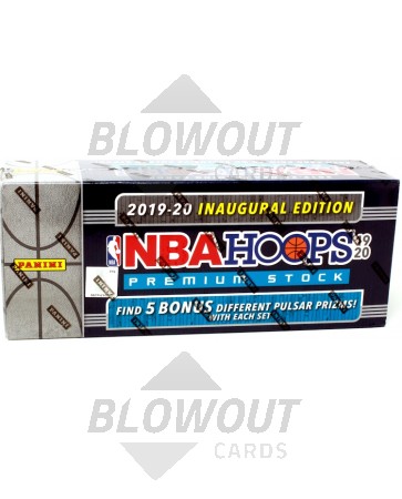 2019/20 Panini NBA Hoops Basketball Premium Stock Box Set