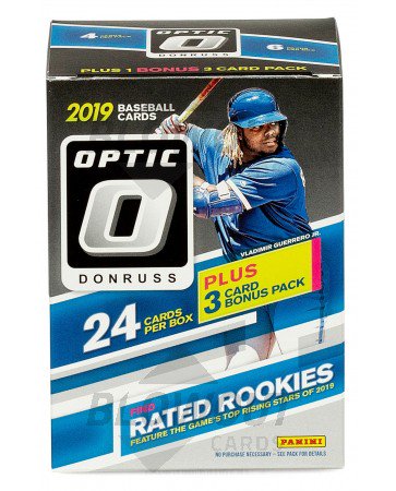 2019 Panini Donruss Optic Baseball Blaster Box