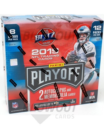 2019 Panini Playoff Football Hobby Box