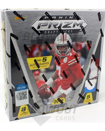 prizm collegiate panini draft hobby picks football box