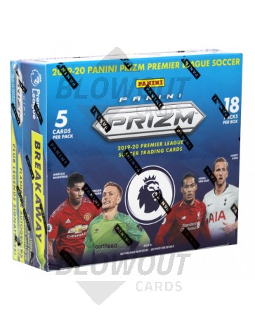 2019/20 Panini Prizm English Premier League Breakaway Soccer 20 Box Case