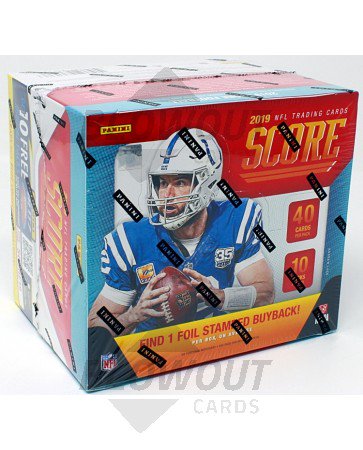 2019 Panini Score Football Hobby