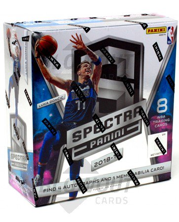 2018/19 Panini Spectra Basketball Hobby