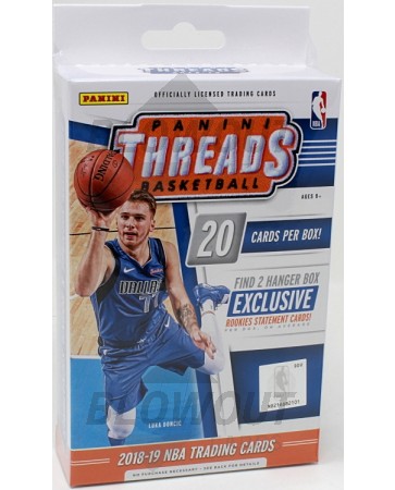 2018/19 Panini Threads Basketball Hanger Pack Box