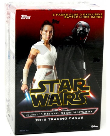 2019 Topps Star Wars Journey To The Rise of Skywalker Blaster Box