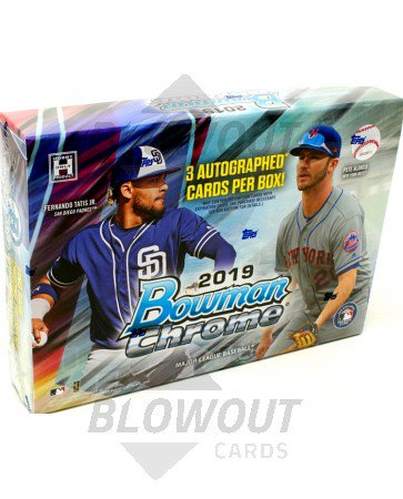 2019 Bowman Chrome Baseball HTA Choice