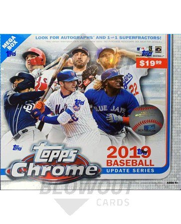 2019 Topps Chrome Update Baseball Mega Box