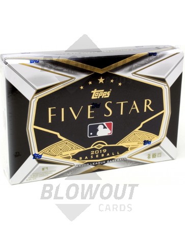 2019 Topps Five Star Baseball Hobby Box