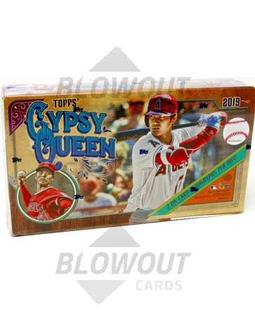 2019 Topps Gypsy Queen Baseball Hobby 10 Box Case