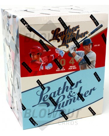 2019 Panini Leather and Lumber Baseball